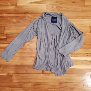 Soft gray cardigan